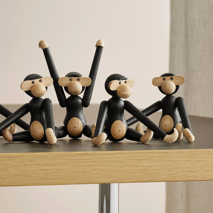 kay bojesen | monkey mini | dark stained oak