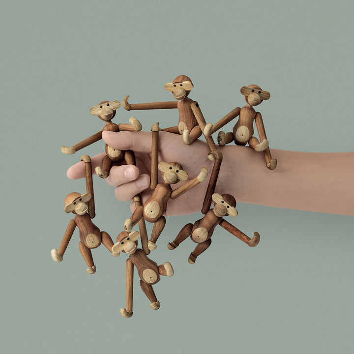 kay bojesen | monkey mini | teak + limba