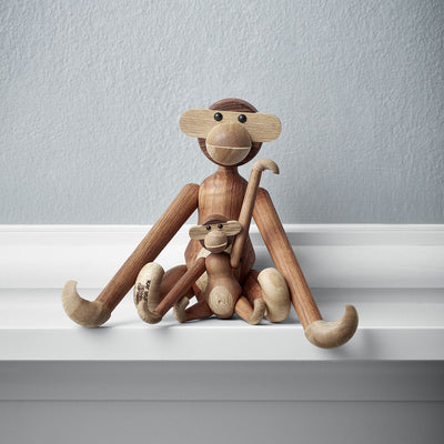 kay bojesen | monkey mini | teak + limba