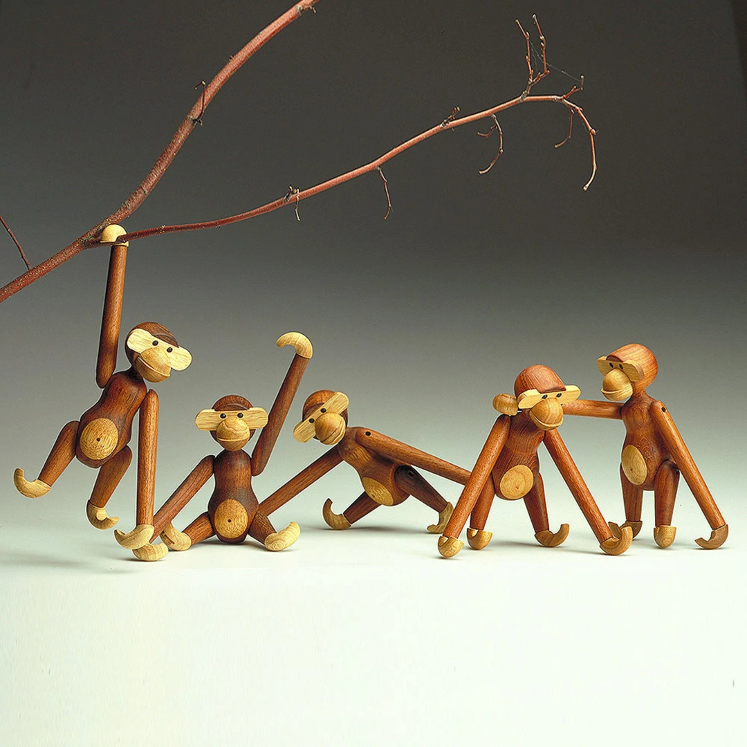 kay bojesen | monkey small | teak + limba