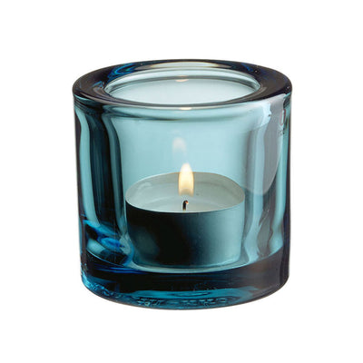 iittala | kivi votive candle holder | sea blue - DC