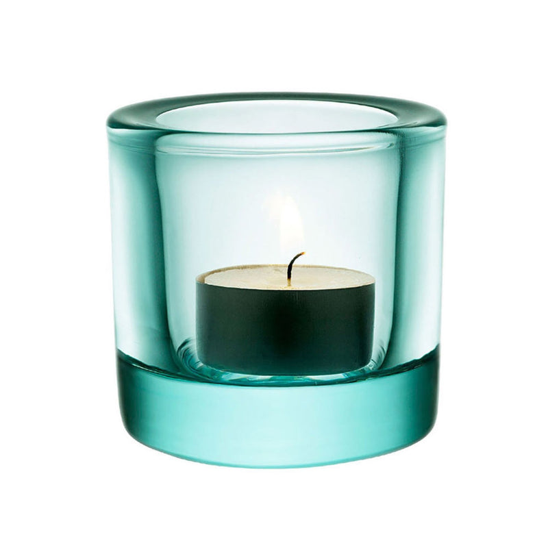 iittala | kivi votive candle holder | water green