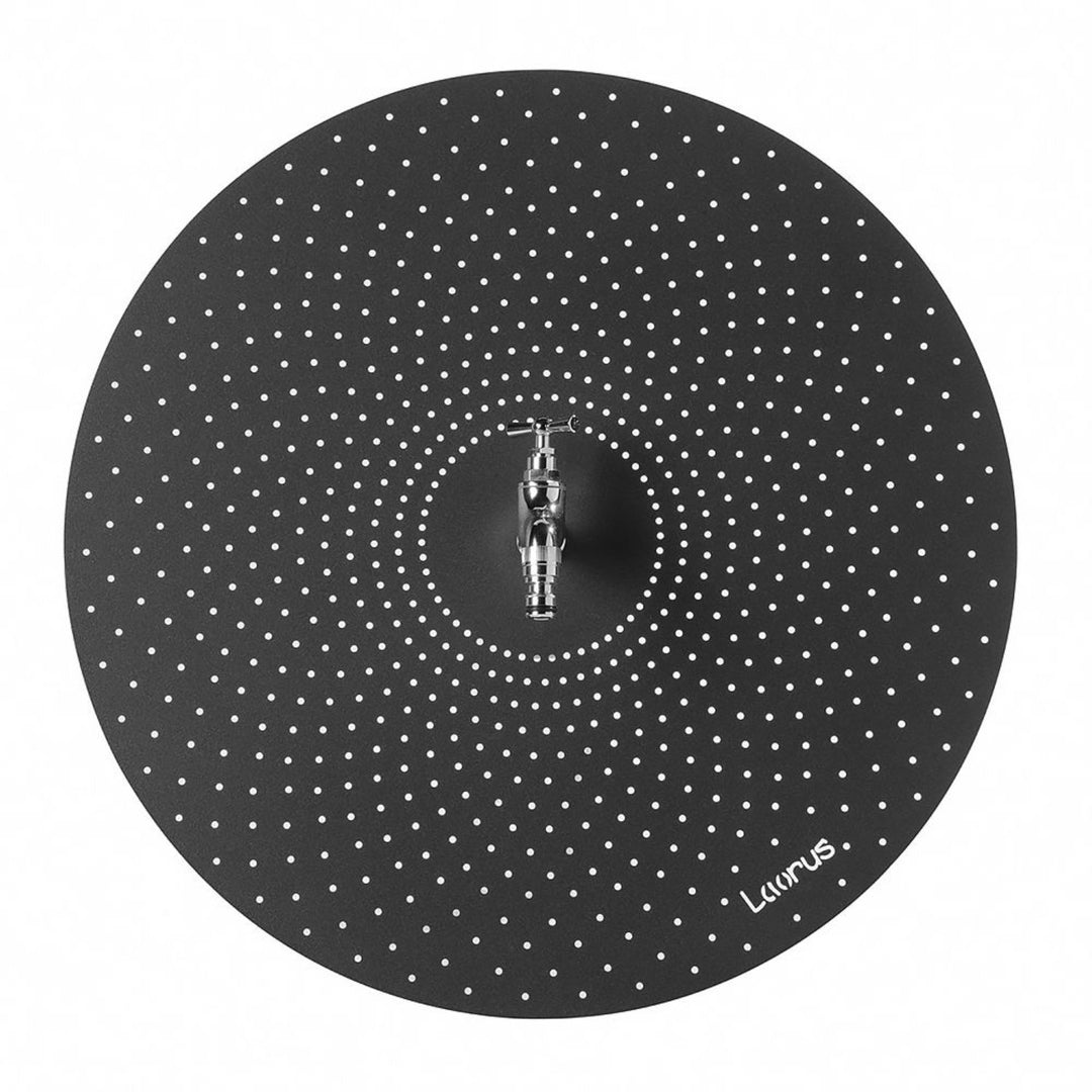 laorus | water tap + hose reel | black - LC