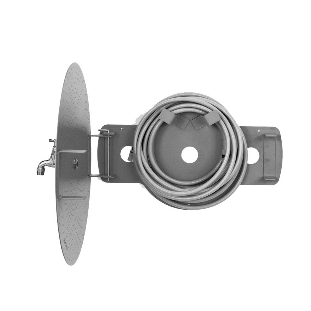 laorus | water tap + hose reel | black - LC