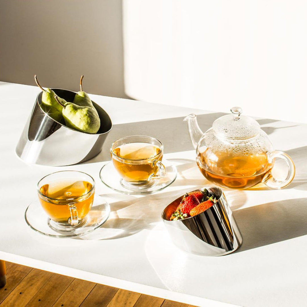 les basic | sfera bowl silver | medium - LC