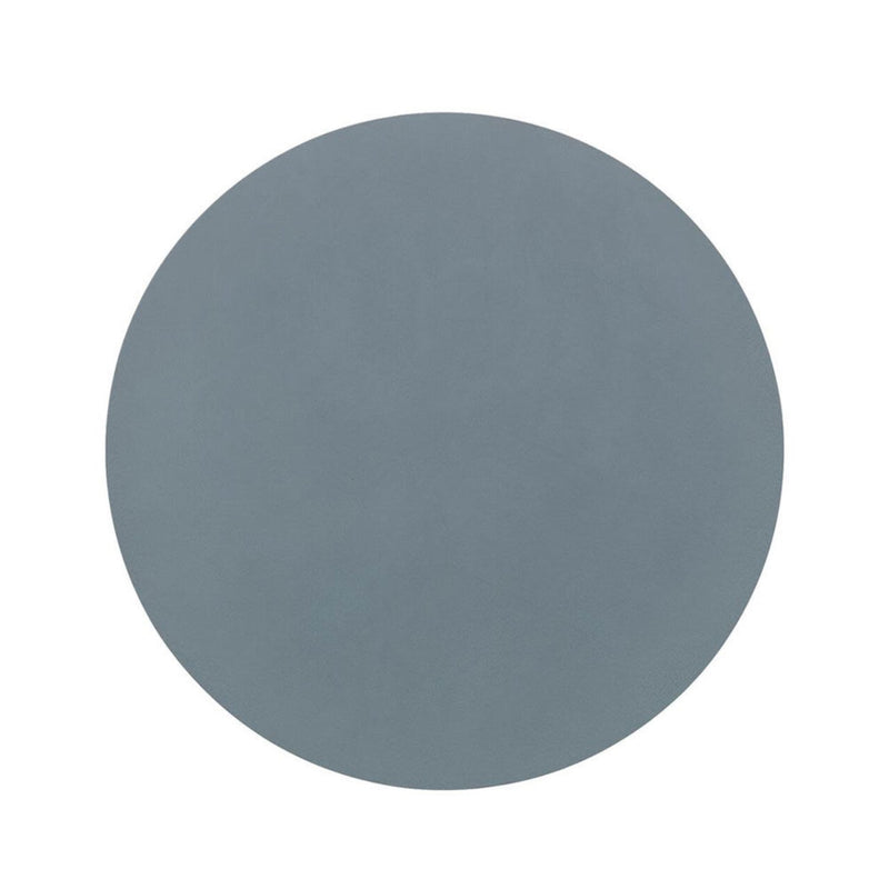 lind dna | table mat | circle medium | nupo light blue