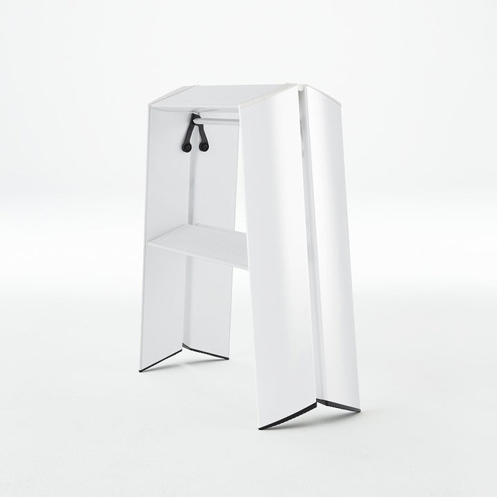 hasegawa | lucano 2 step ladder | white wide (japan) - LC