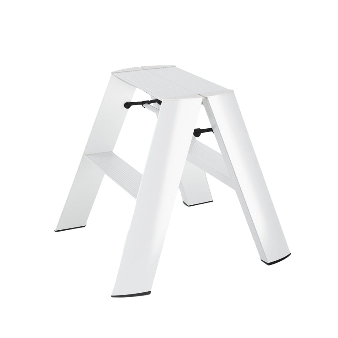 hasegawa | lucano 2 step ladder | white wide (japan) - LC