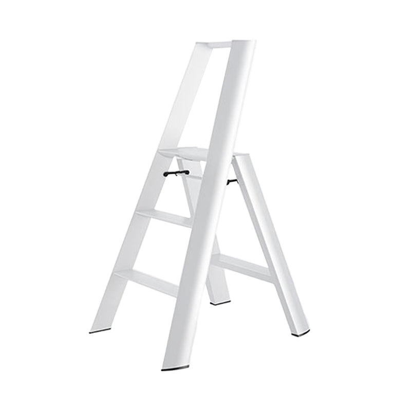 lucano | 3 step ladder | white wide