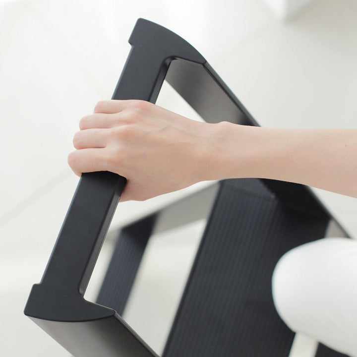 hasegawa | lucano 4 step ladder | black