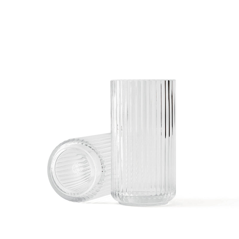 lyngby | mouth blown glass vase 20cm | clear - LC