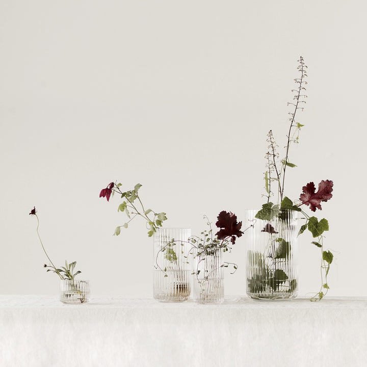 lyngby | glass vase 15.5cm | clear - LC