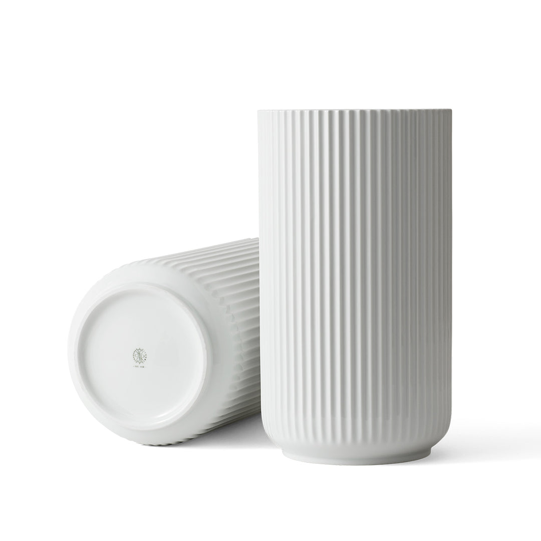 lyngby | porcelain vase 38cm | white - LC