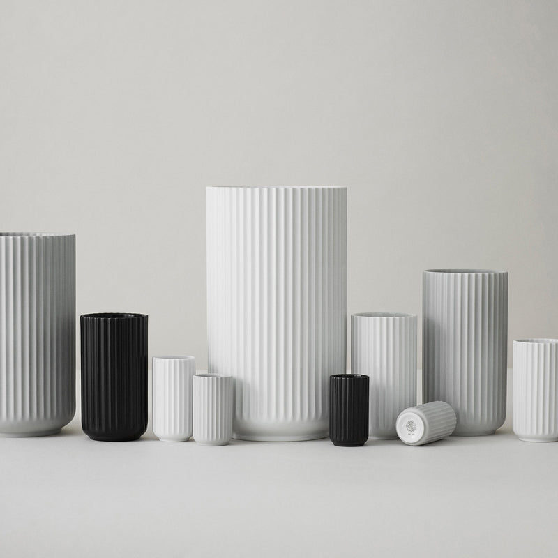 lyngby | porcelain vase 38cm | white - LC