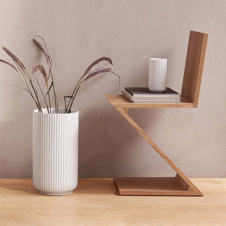 lyngby | porcelain vase 38cm | white - LC