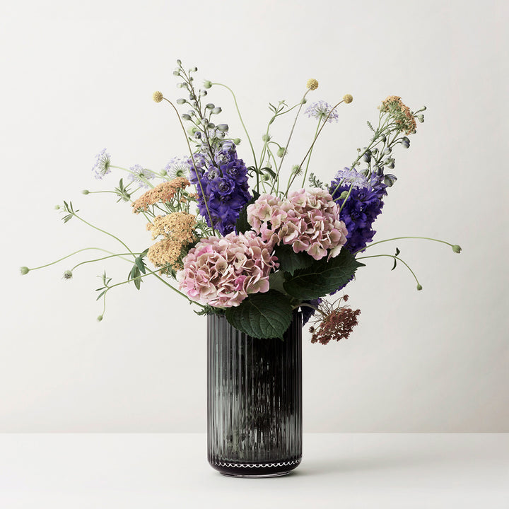 lyngby | glass vase 31cm | smoke - LC