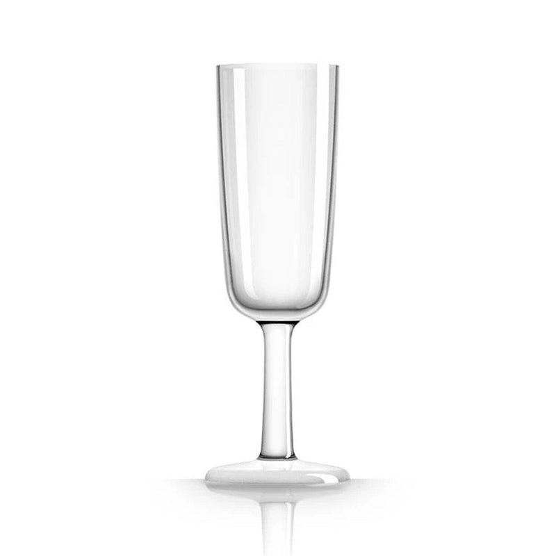 marc newson | flute glass | white base set of 4 - LC