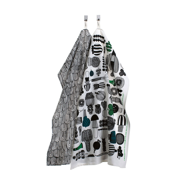 marimekko | puutarhurin parhaat + vellamo tea towel set | colour 960