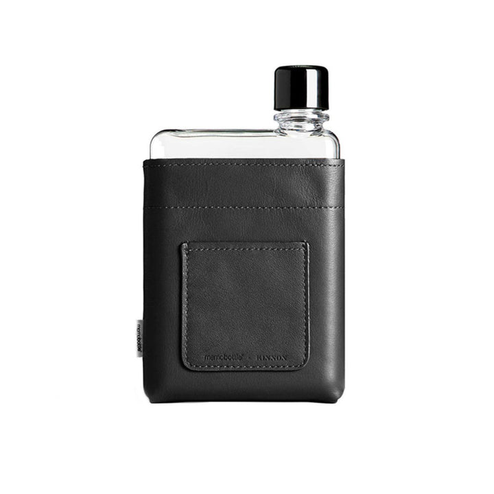memobottle | sleeve A6 leather | black - LC