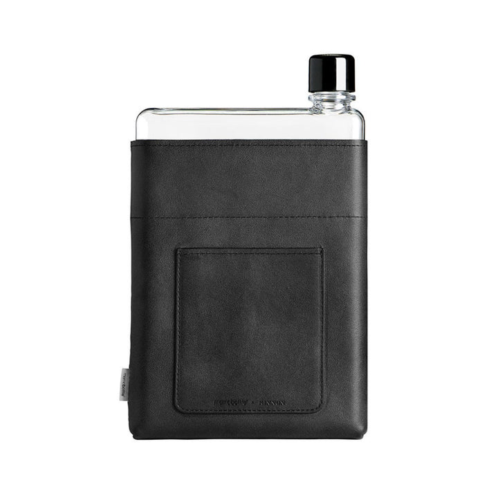 memobottle | sleeve A5 leather | black - LC