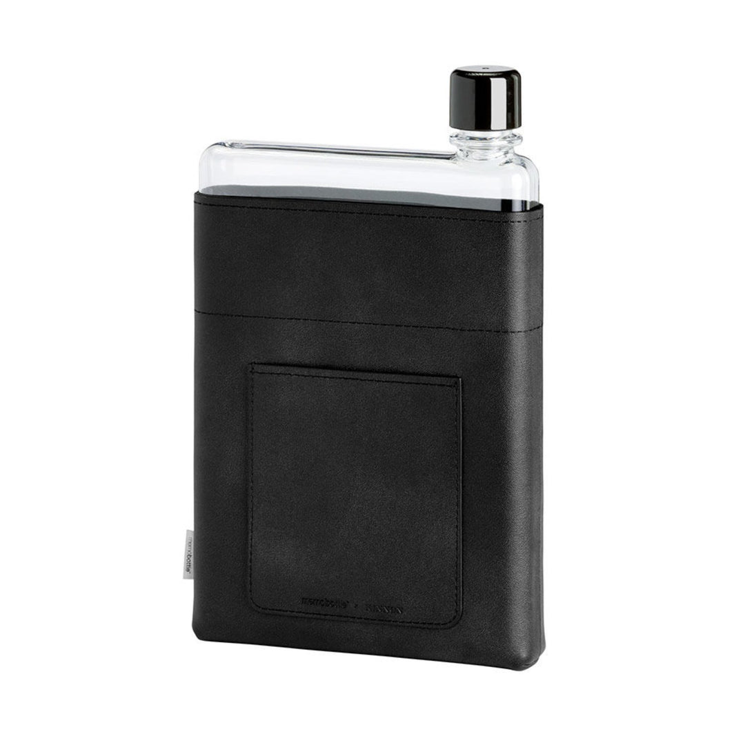 memobottle | sleeve A5 leather | black - LC