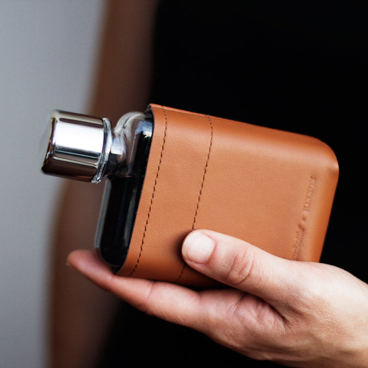 memobottle | sleeve A7 leather | tan - LC