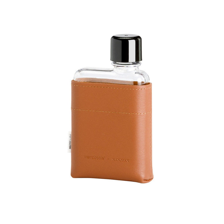 memobottle | sleeve A7 leather | tan - LC