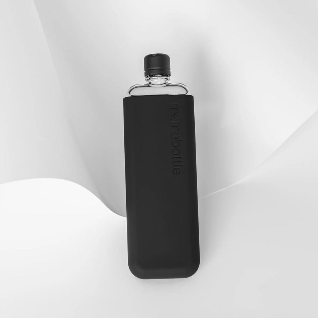 memobottle | sleeve slim silicone | black ink - LC