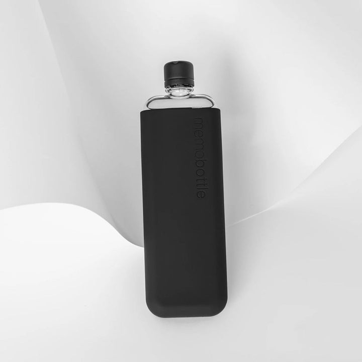 memobottle | sleeve slim silicone | black ink - LC