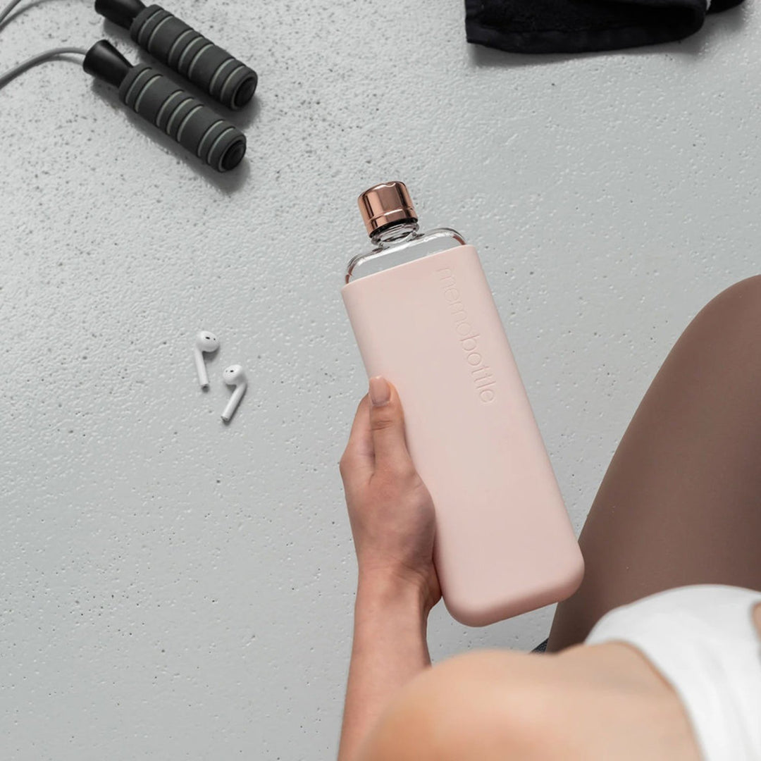 memobottle | sleeve slim silicone | pale coral - LC