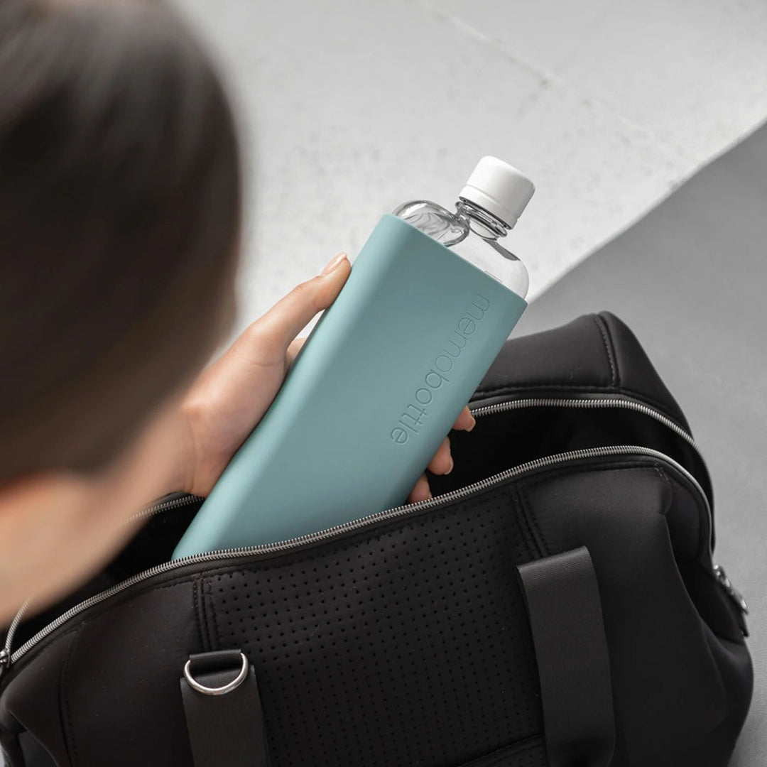 memobottle | sleeve slim silicone | sea mist - LC