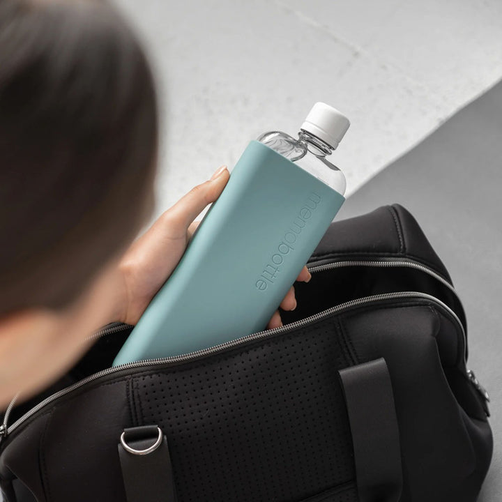 memobottle | sleeve slim silicone | sea mist - LC