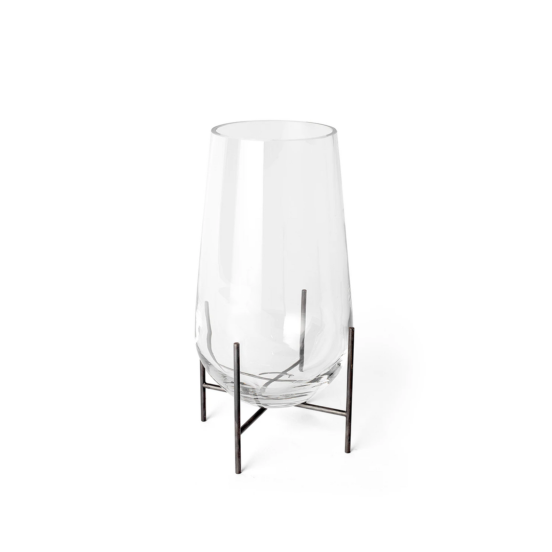 audo copenhagen (menu) | echasse vase | clear small - DC