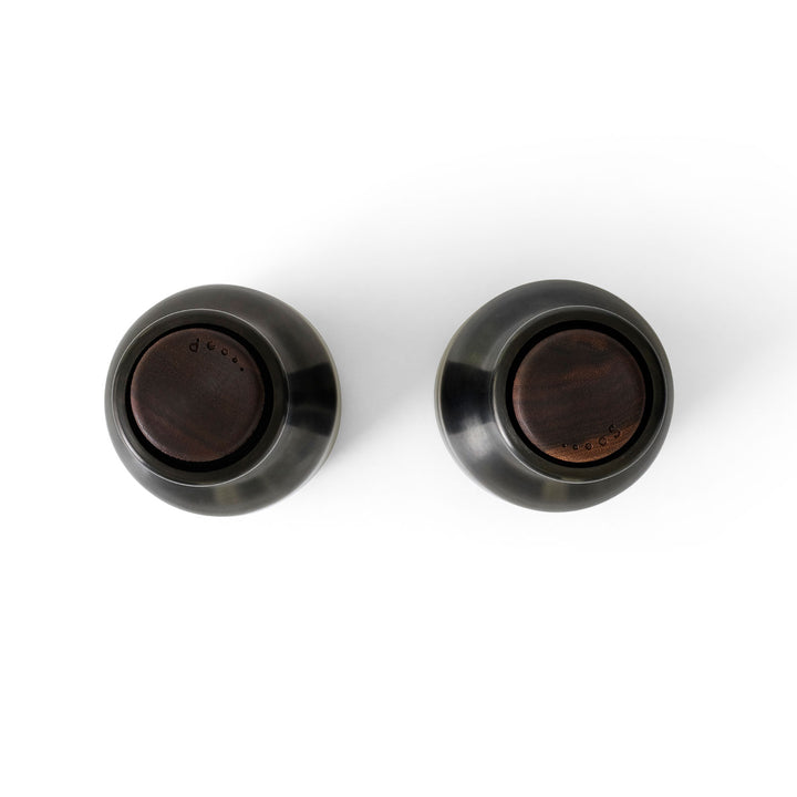 audo copenhagen (menu) | bottle grinder set | bronzed brass + walnut lid