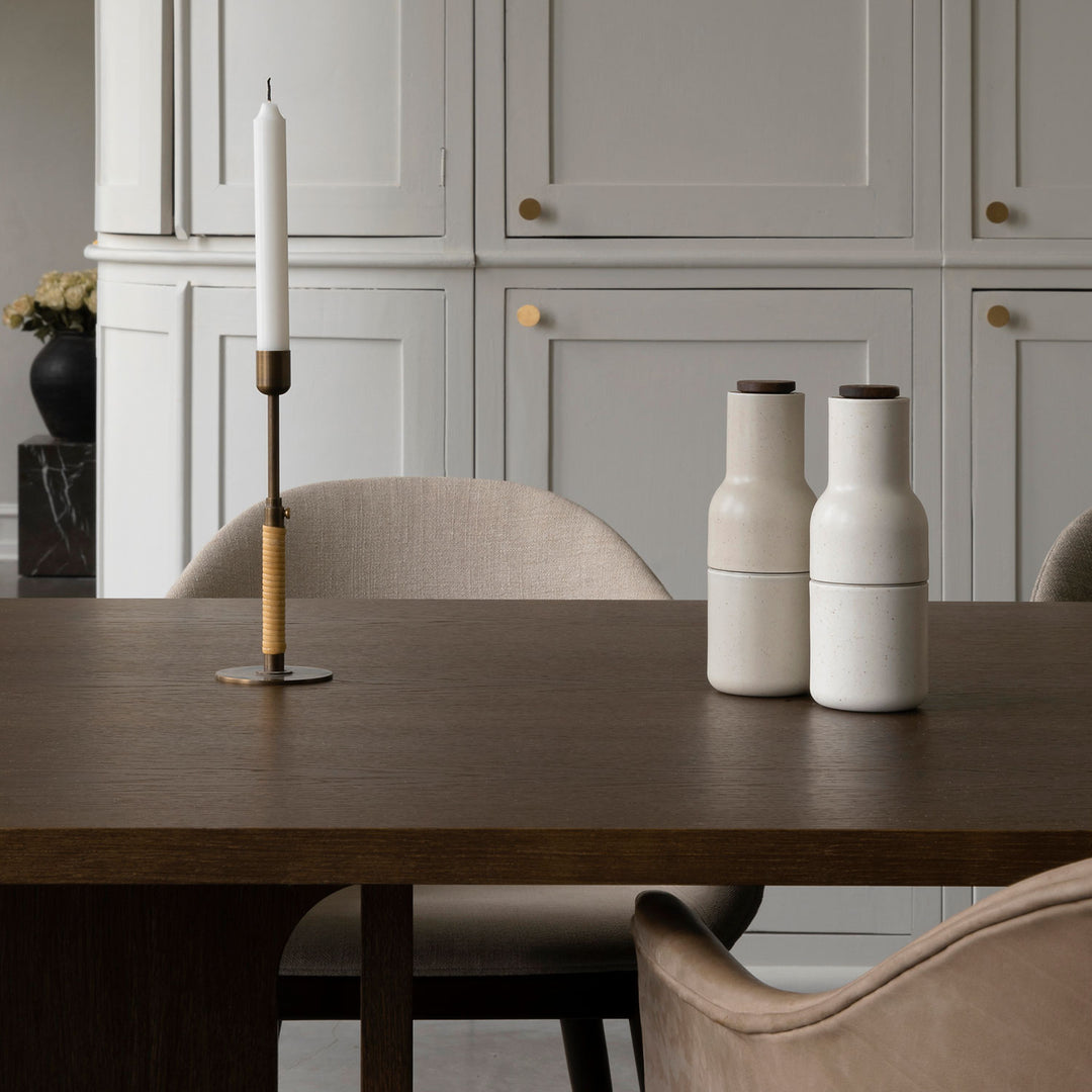 audo copenhagen (menu) | bottle grinder set | ceramic + walnut lid