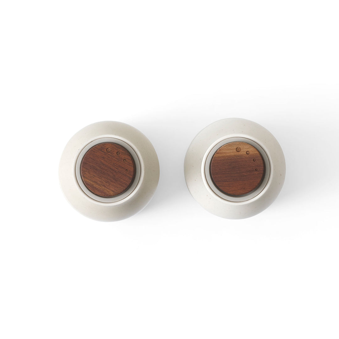 audo copenhagen (menu) | bottle grinder set | ceramic + walnut lid