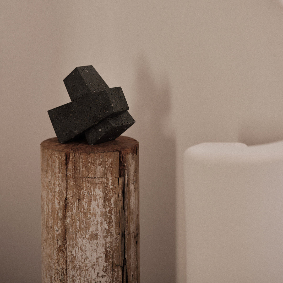 audo copenhagen (menu) | converge bookend set | lava stone