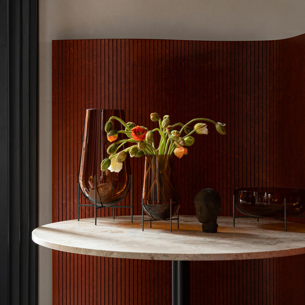 audo copenhagen (menu) | echasse vase | amber small - DC