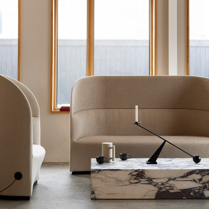 audo copenhagen (menu) | interconnect candle holder | black