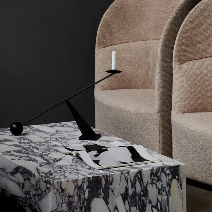 audo copenhagen (menu) | interconnect candle holder | black