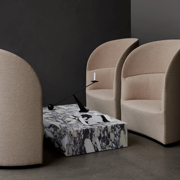 audo copenhagen (menu) | interconnect candle holder | black