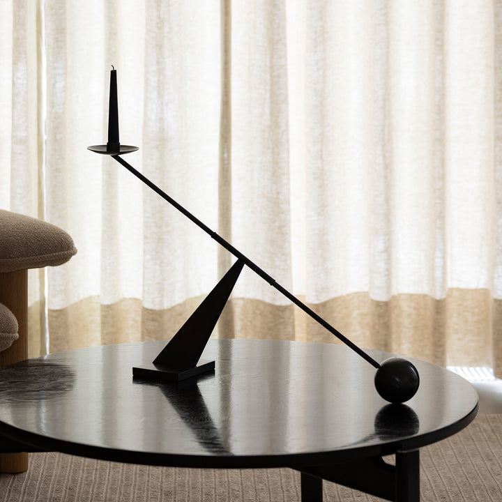 audo copenhagen (menu) | interconnect candle holder | black