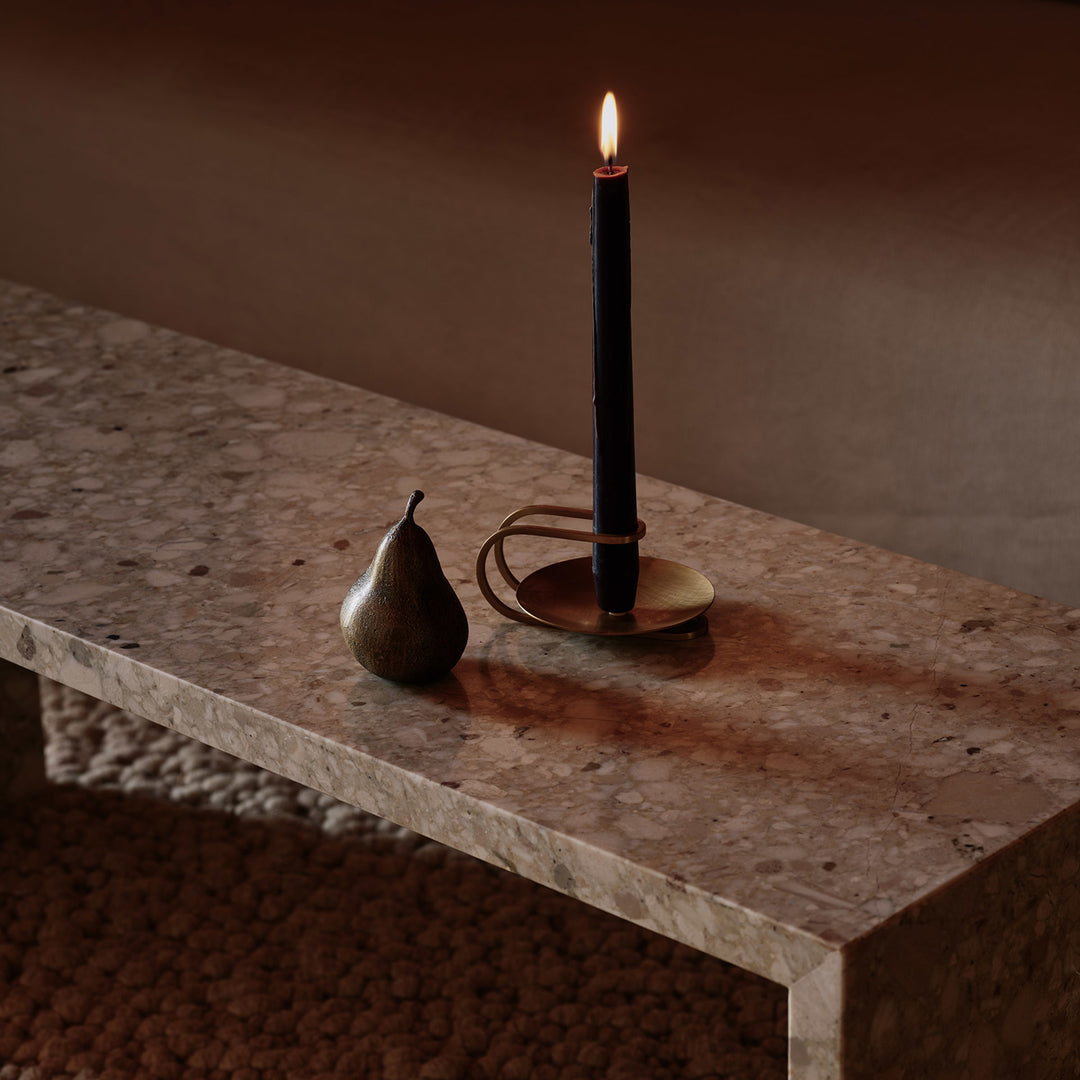 audo copenhagen (menu) | plinth bridge | kunis breccia stone
