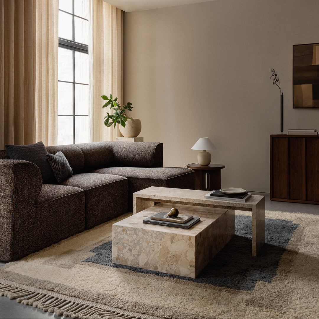 audo copenhagen (menu) | plinth bridge | kunis breccia stone