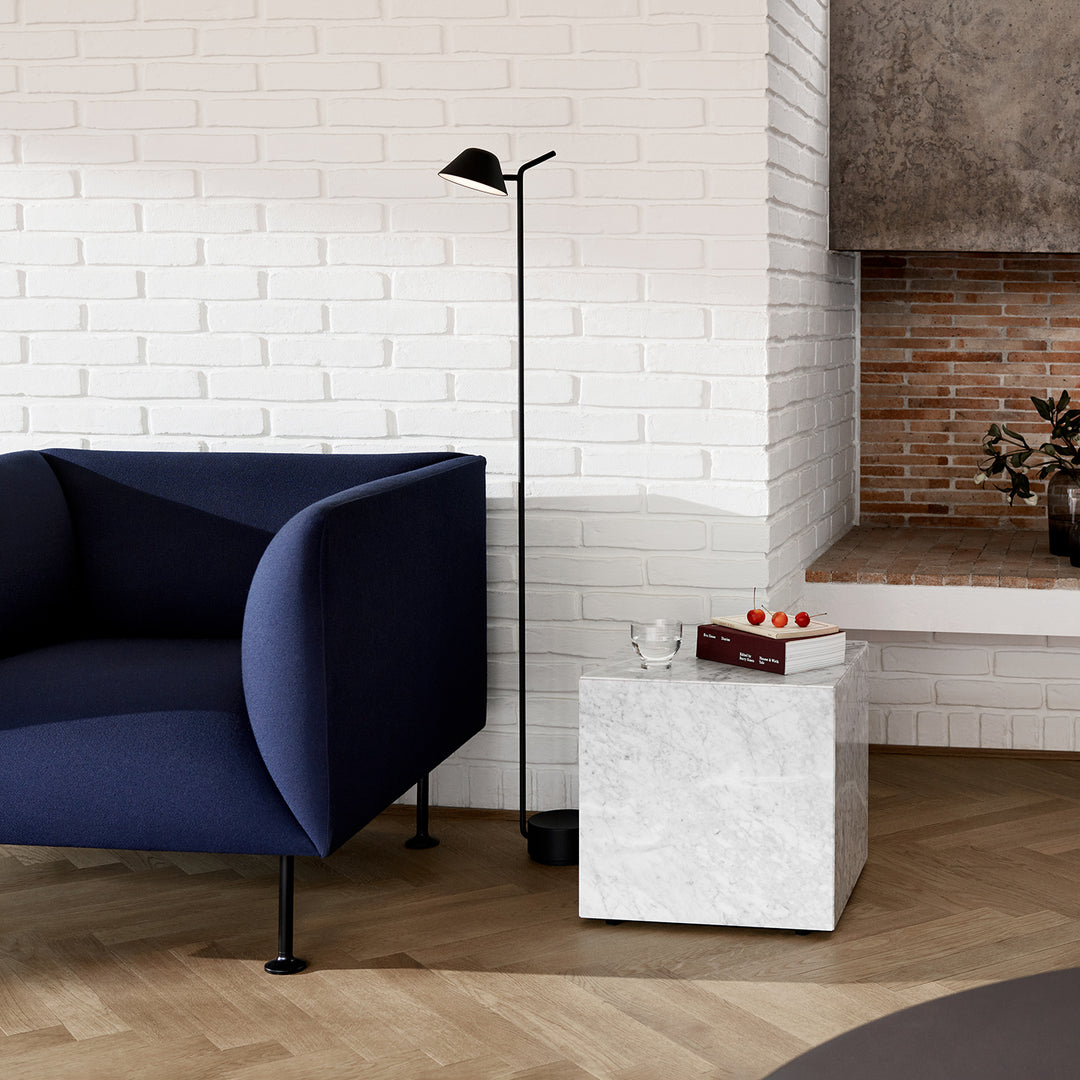 audo copenhagen (menu) | plinth cubic | white carrara marble