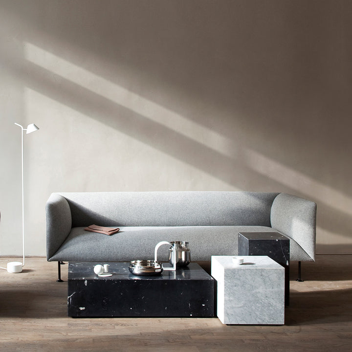 audo copenhagen (menu) | plinth cubic | white carrara marble