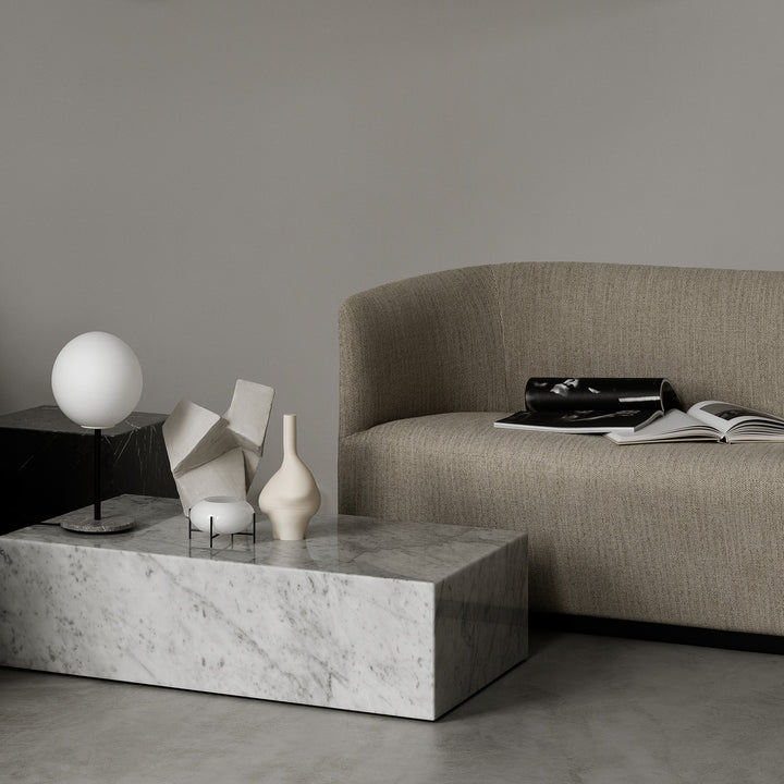 audo copenhagen (menu) | plinth low | white carrara marble