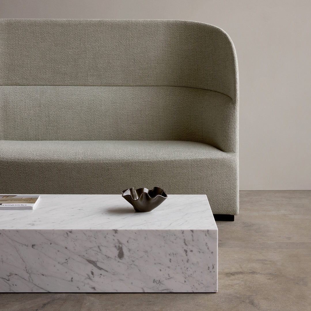 audo copenhagen (menu) | plinth low | white carrara marble