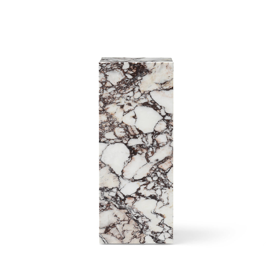 audo copenhagen (menu) | plinth pedestal | rose calacatta viola marble