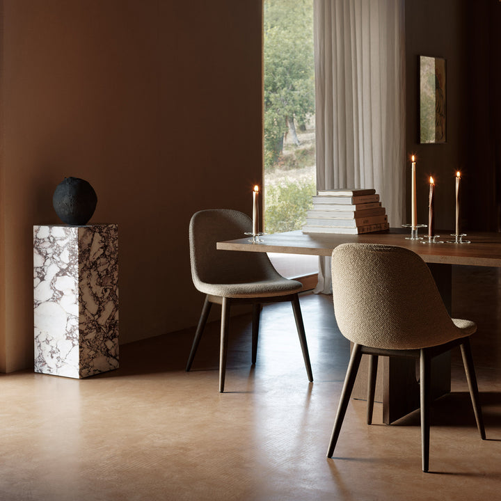 audo copenhagen (menu) | plinth pedestal | nero marquina marble
